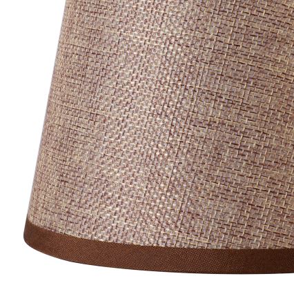 Brilagi - Abat-jour universel NUBILA E27 13x9 cm marron