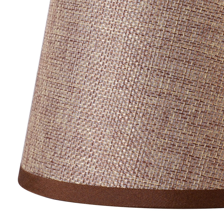Brilagi - Abat-jour universel NUBILA E27 13x9 cm marron
