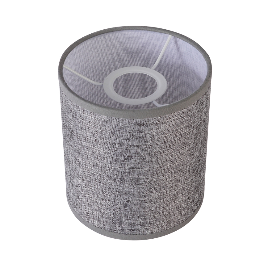 Brilagi - Abat-jour universel NUBILA E27 15,5x14 cm gris