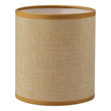 Brilagi - Abat-jour universel NUBILA E27 15,5x14 cm marron clair