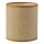 Brilagi - Abat-jour universel NUBILA E27 15,5x14 cm marron clair