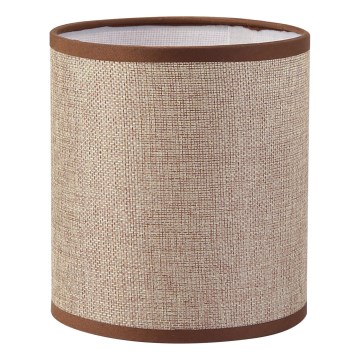 Brilagi - Abat-jour universel NUBILA E27 15,5x14 cm marron