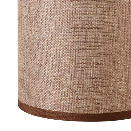 Brilagi - Abat-jour universel NUBILA E27 15,5x14 cm marron