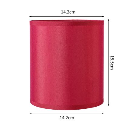 Brilagi - Abat-jour universel NUBILA E27 15,5x14 cm rose