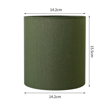 Brilagi - Abat-jour universel NUBILA E27 15,5x14 cm vert