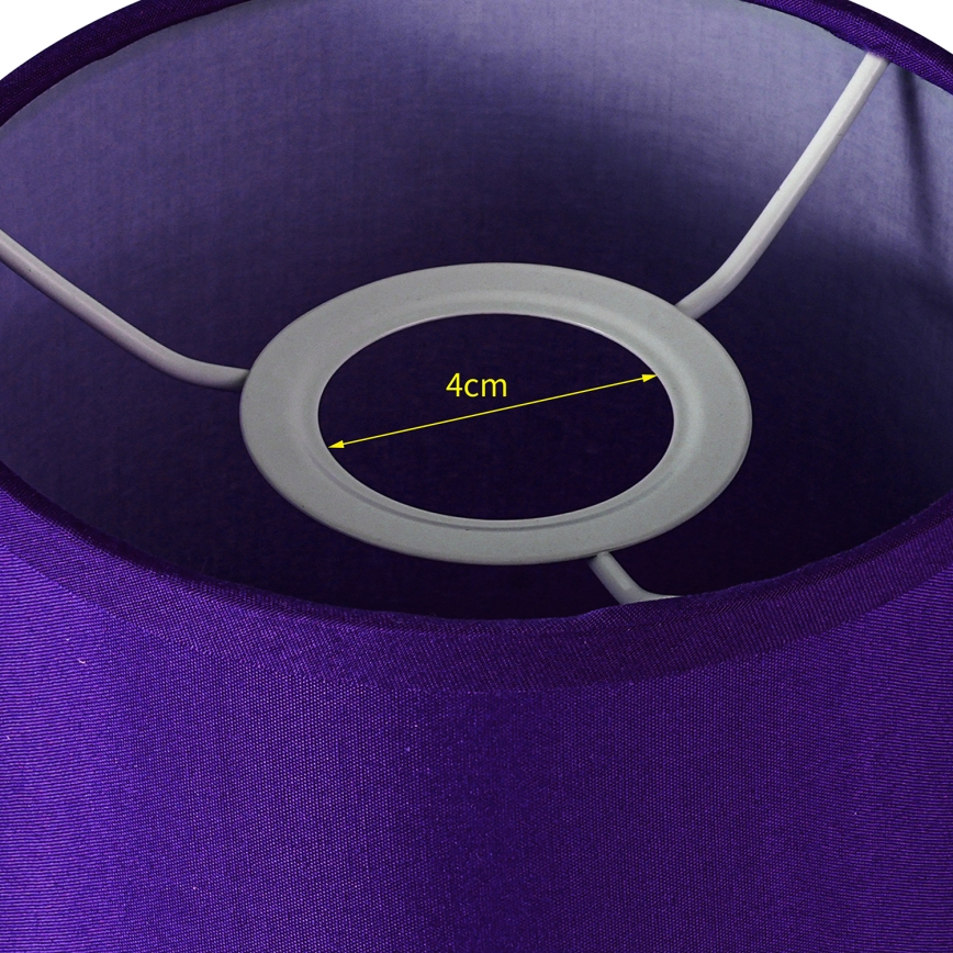 Brilagi - Abat-jour universel NUBILA E27 15,5x14 cm violet