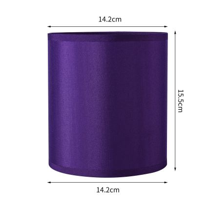 Brilagi - Abat-jour universel NUBILA E27 15,5x14 cm violet