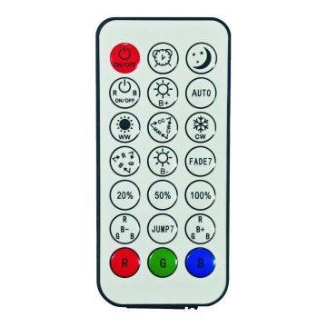 Brilagi - Afstandsbediening ULTRA SLIM RGB 1xCR2025
