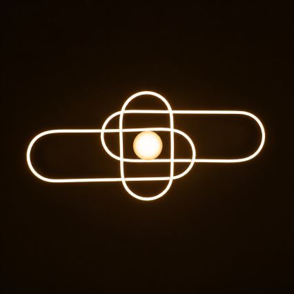 BRILAGI - LED dimbare plafondlamp APOLLO LED/58W/230V 3000-6500K 43,2x101,2 cm mat chroom + afstandsbediening