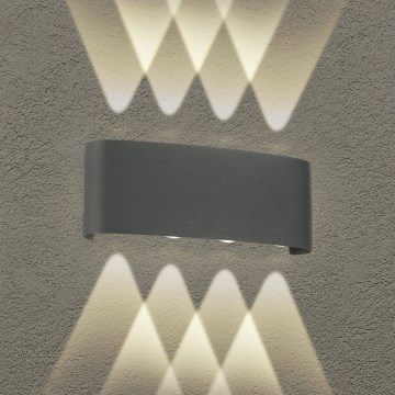 Brilagi - Applique d'extérieur LED FLAREBOX LED/8W/230V anthracite IP65