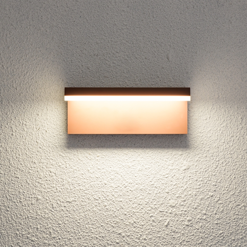 Brilagi - Applique d'extérieur LED TESSI LED/10W/230V marron IP54
