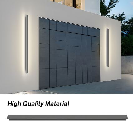 Brilagi - Applique murale extérieure LED LINEAR LED/32W/230V 4000K IP65 140 cm anthracite