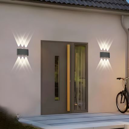Brilagi - Applique extérieure LED FLAREBOX LED/6W/230V anthracite IP65