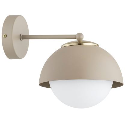 Brilagi - Applique murale 1xE27/60W/230V beige/doré