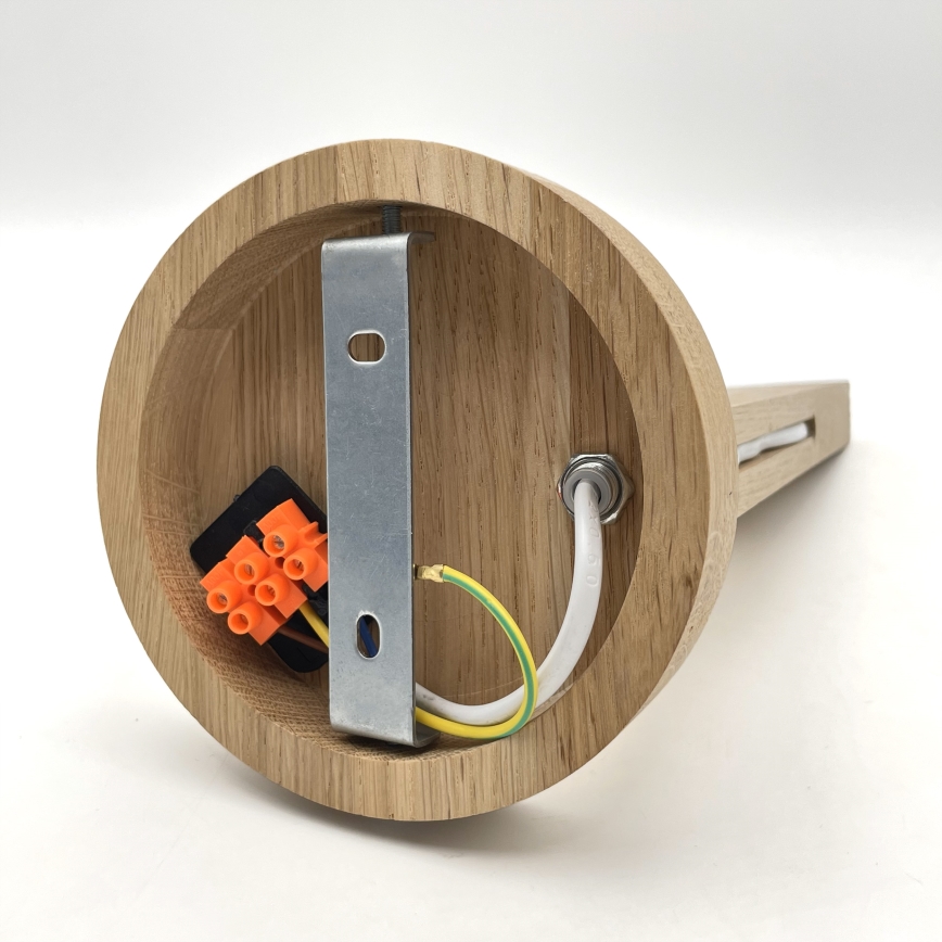Brilagi - Applique murale ANTHONY 1xE14/40W/230V chêne/beige