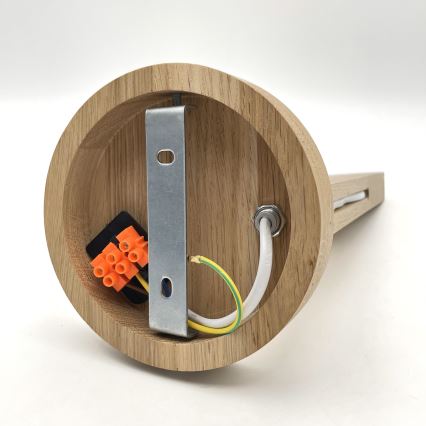 Brilagi - Applique murale ANTHONY 1xE14/40W/230V chêne/blanc