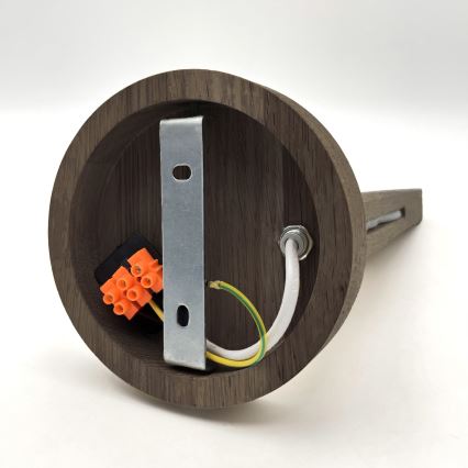 Brilagi - Applique murale ANTHONY 1xE14/40W/230V chêne noyer/marron