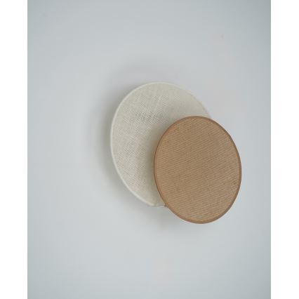 Brilagi - Applique murale CIRCLES 1xE27/15W/230V 35x32 cm beige/crème