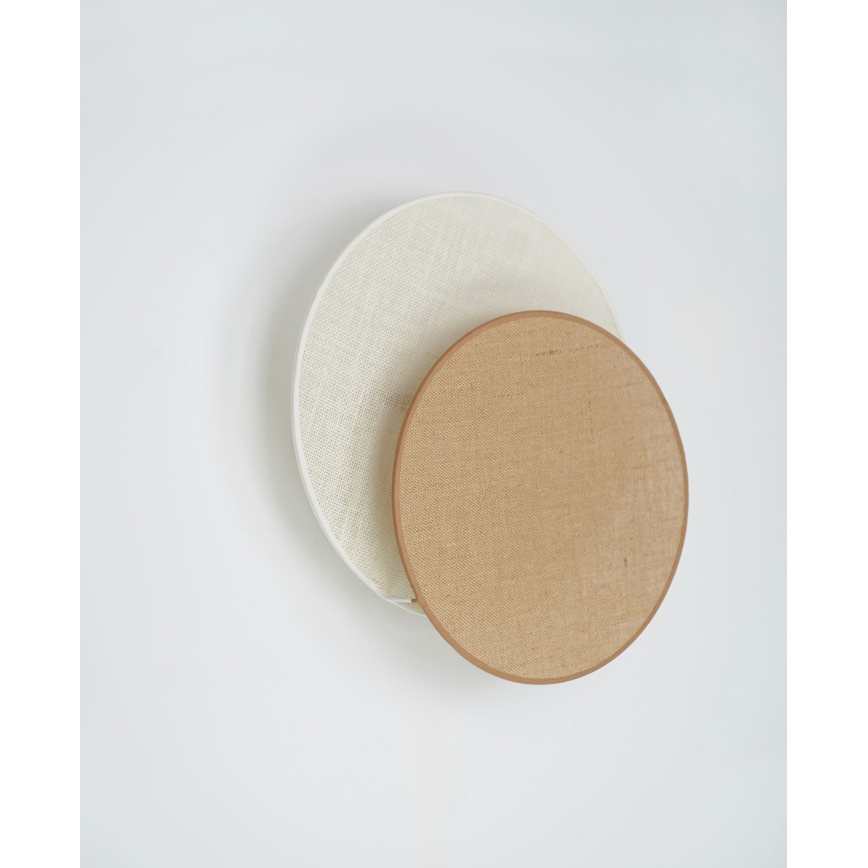Brilagi - Applique murale CIRCLES 1xE27/15W/230V 45x45 cm beige/crème