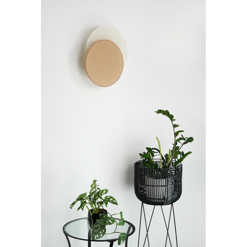 Brilagi - Applique murale CIRCLES 1xE27/15W/230V 45x45 cm beige/crème
