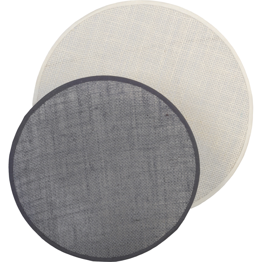 Brilagi - Applique murale CIRCLES 1xE27/60W/230V diam. 35 cm crème/gris