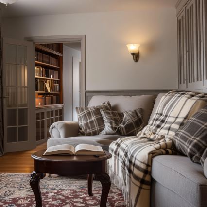 Brilagi - Applique murale CLASSIC 1xE27/60W/230V laiton