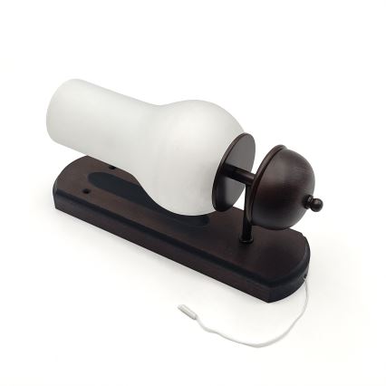Brilagi - Applique murale COTTAGE 1xE14/40W/230V hêtre/blanc