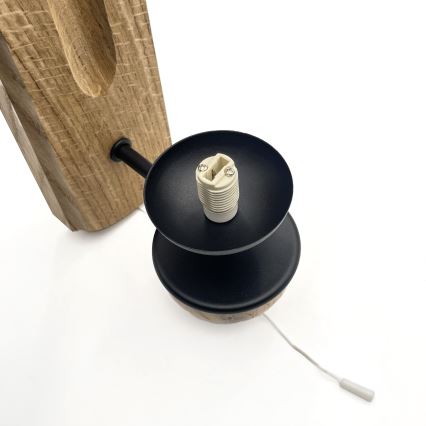 Brilagi - Applique murale COTTAGE 1xG9/40W/230V chêne/blanc