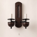 Brilagi - Applique murale COTTAGE 2xE14/40W/230V hêtre