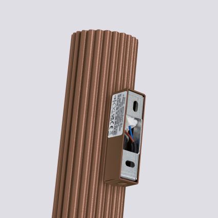 Brilagi - Applique murale CRESTO 2xGU10/10W/230V 20 cm marron