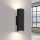 Brilagi - Applique murale CRESTO 2xGU10/10W/230V 20 cm noir