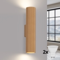 Brilagi - Applique murale CRESTO 2xGU10/10W/230V 30 cm dorée