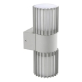 BRILAGI - Applique murale d'extérieur ARMOR 2xGU10/35W/230V IP44 gris