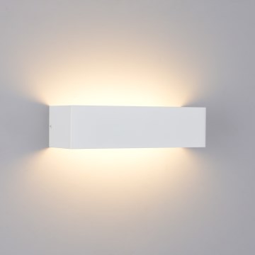 Brilagi - Applique murale d'extérieur DONNANI LED/12W/230V blanche IP44