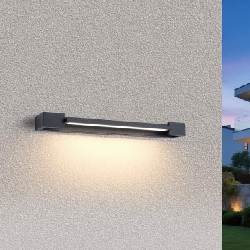 Brilagi - Applique murale d'extérieur LED AQUA LINE LED/12W/230V 45 cm IP44 anthracite IRC 90