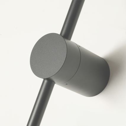 Brilagi - Applique murale d'extérieur AURA LED/12W/230V 3000K IP54 65 cm anthracite