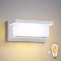 Brilagi - Applique murale d'extérieur LED dimmable BRICKY 1xE27/6W/230V 2700-6500K IP54 blanche