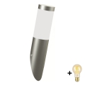 Brilagi - Applique murale d'extérieur LED dimmable ELIA 1xE27/6W/230V 2700-6500K IP44 chrome mat