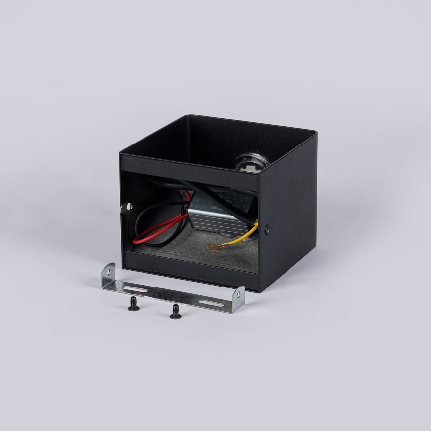 Brilagi - Applique murale d'extérieur LED DONNANI LED/5W/230V noire IP44