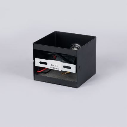 Brilagi - Applique murale d'extérieur LED DONNANI LED/5W/230V noire IP44