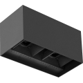 Brilagi - Applique murale d'extérieur LED DOUBLE CUBE LED/12W/230V anthracite IP65