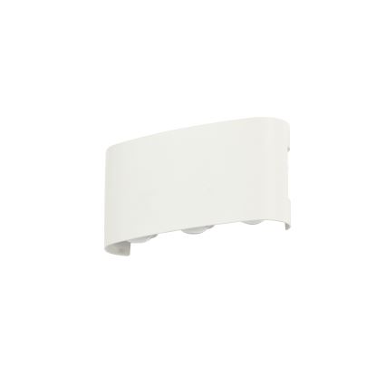 Brilagi - Applique murale d'extérieur LED FLAREBOX LED/6W/230V blanche IP65
