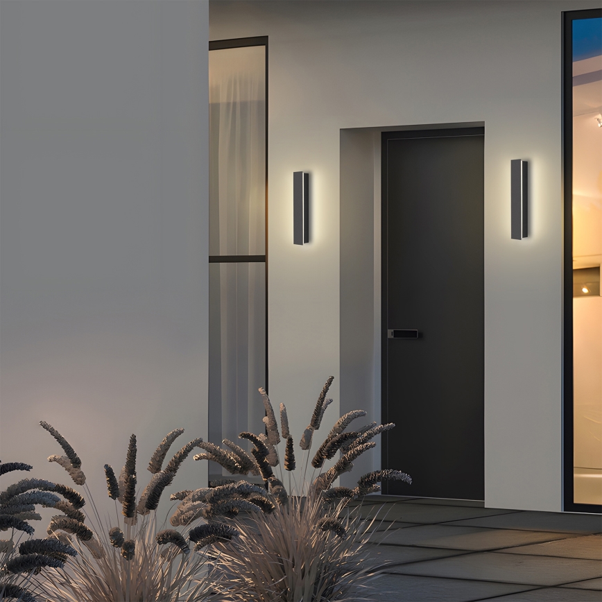 Brilagi - Applique murale extérieure LED LINEAR/8W/230V 4000K IP65 30 cm anthracite