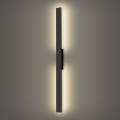 Brilagi - Applique murale d'extérieur LED LUNA 24W/230V 4000K IP65 100 cm noire