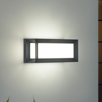 Brilagi - Applique murale d'extérieur LED PARKER LED/12W/230V 3000/4500/6000K anthracite IP44