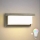 Brilagi - Applique murale d'extérieur LED RGBW dimmable BRICKY 1xE27/9W/230V 2700-6500K IP54 gris