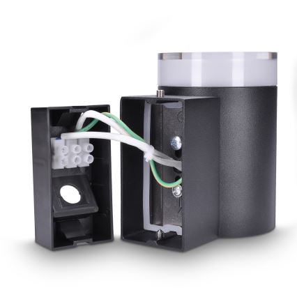 Brilagi - LED RGBW dimmable applique murale d'extérieur MATERA 1xGU10/4,8W/230V 3000K IP54 noire + télécommande