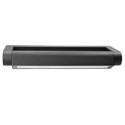 Brilagi - Applique murale d'extérieur LED SALERNO LED/12W/230V 35,5 cm noire IP65