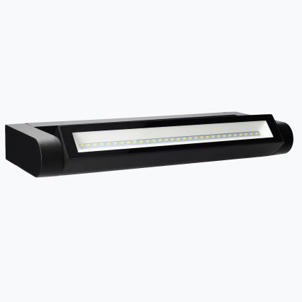 Brilagi - Applique murale d'extérieur LED SALERNO LED/12W/230V 35,5 cm noire IP65