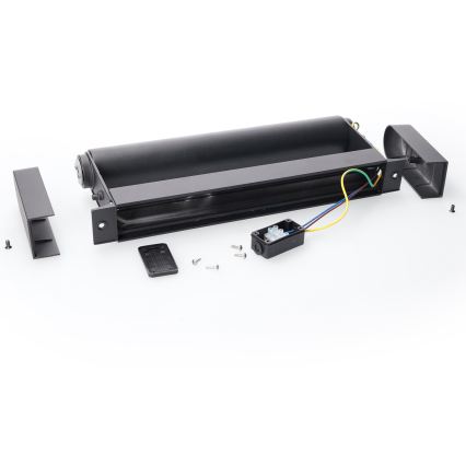 Brilagi - Applique murale d'extérieur LED SALERNO LED/12W/230V 35,5 cm noire IP65